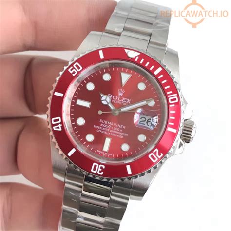 rolex submariner replicas for sale red dial|rolex submariner knockoff watches.